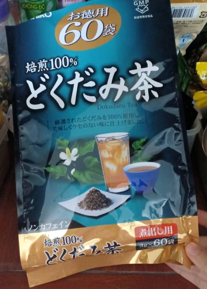 Trà diếp cá  Orihiro Nhật Bản( 60 gói)
