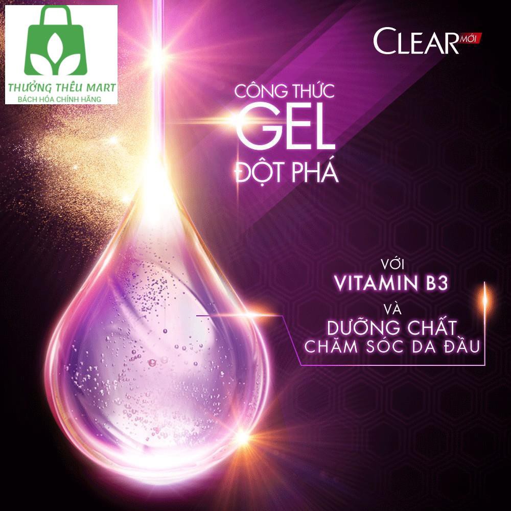 [HCM] Dầu gội Clear 630g- Mát Lạnh Bạc Hà