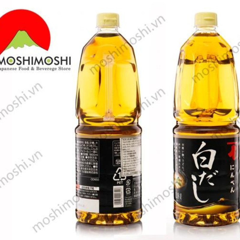 (HCM) Nước sốt Shiro Dashi Ninben 1L8 dùng cho các canh , súp