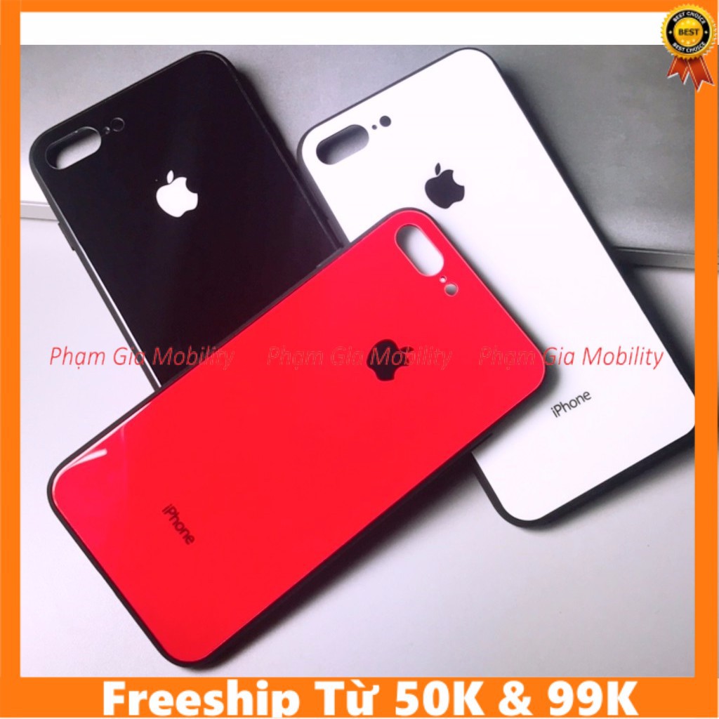 Ốp lưng ép kính Xiaomi redmi note 8/ note 8 pro giả iphone