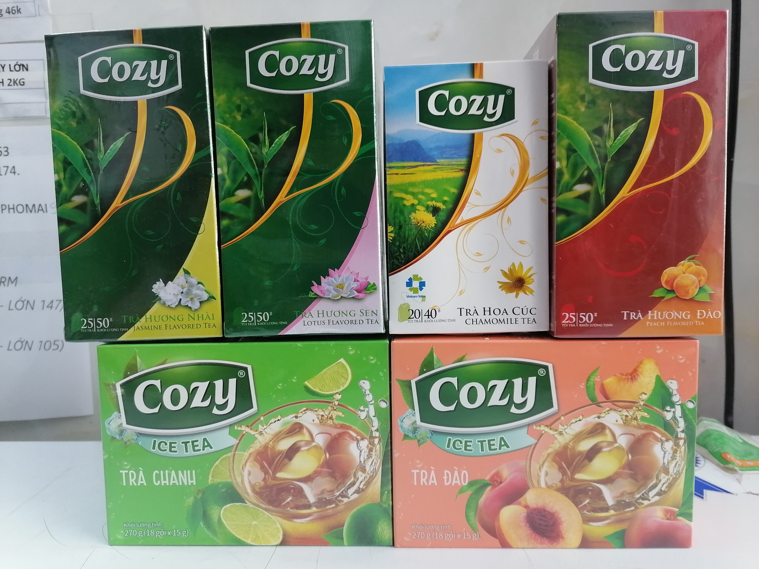 [Hộp 40g] TRÀ HOA CÚC TÚI LỌC [VN] COZY Chamomile Tea (bph-hk)
