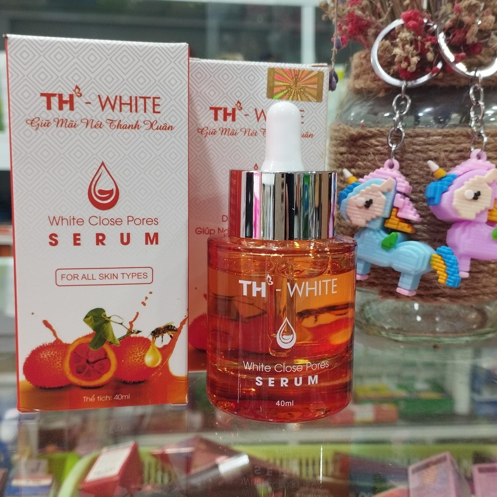 Serum T2H WHITE trắng da, se khít lỗ chân lông 40ml