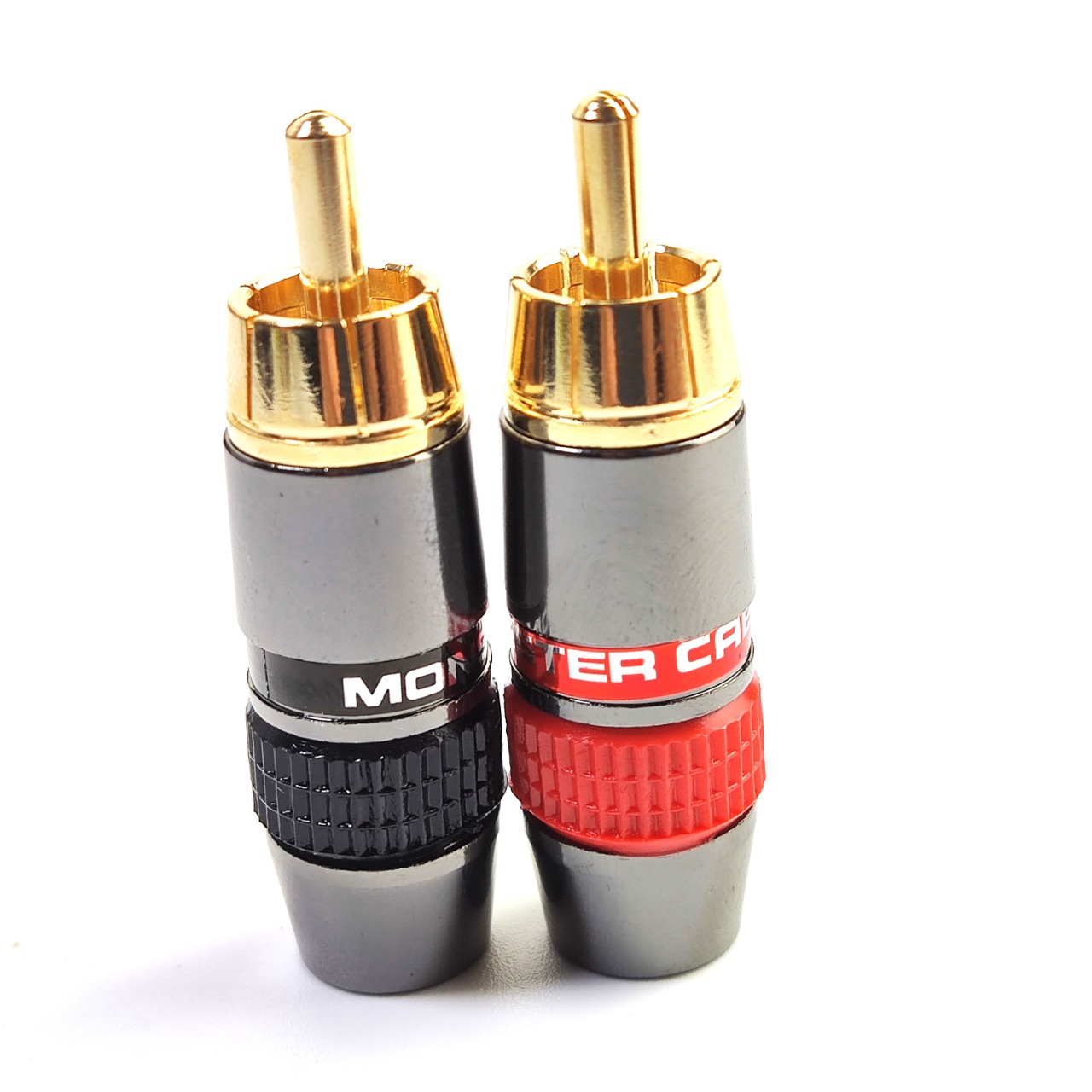 Bộ 2 Jack RCA Monster Jack AV bông sen hàn dây tín hiệu