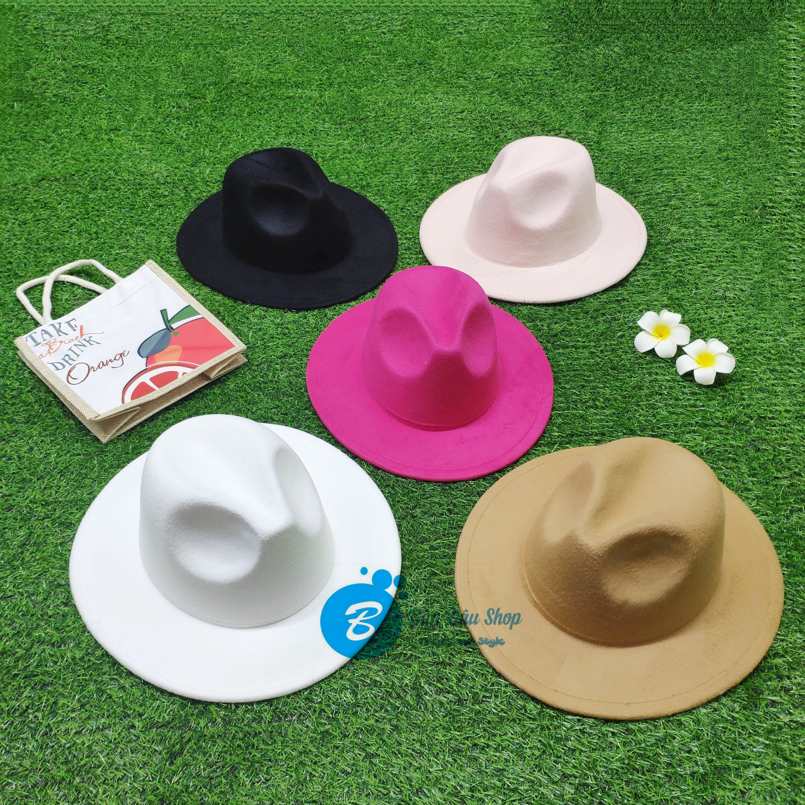 Mũ Phớt Fedora Dạ Thời Trang