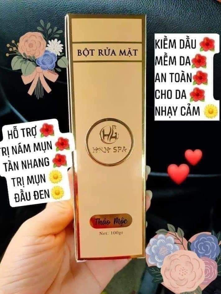 BỘT RỬA MẶT THẢO MỘC H& H SPA
