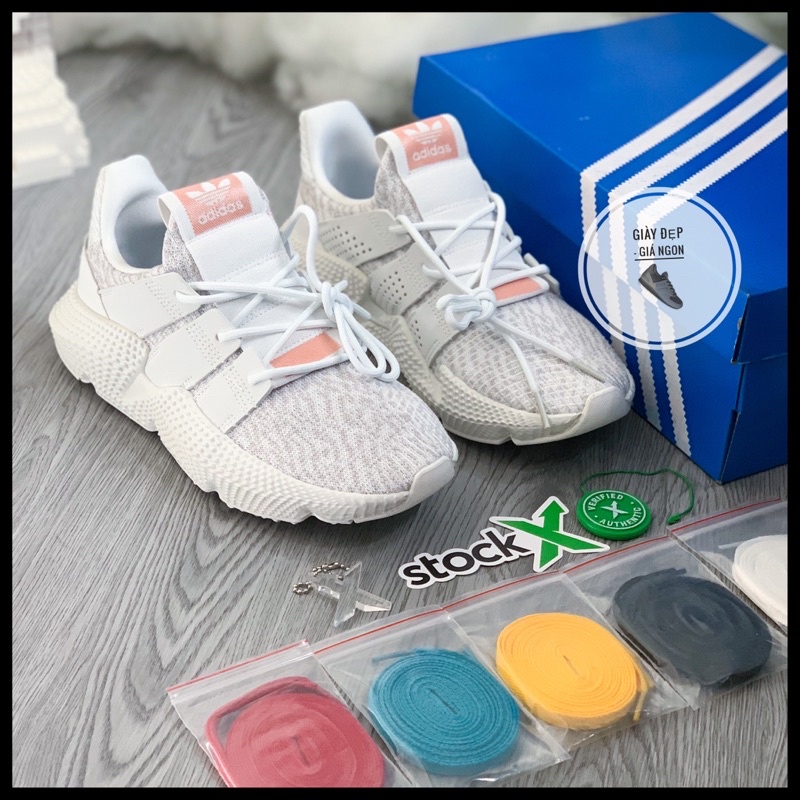 (Shop Giày Đẹp Giá Ngon) Giày prophere trắng cam +full hộp