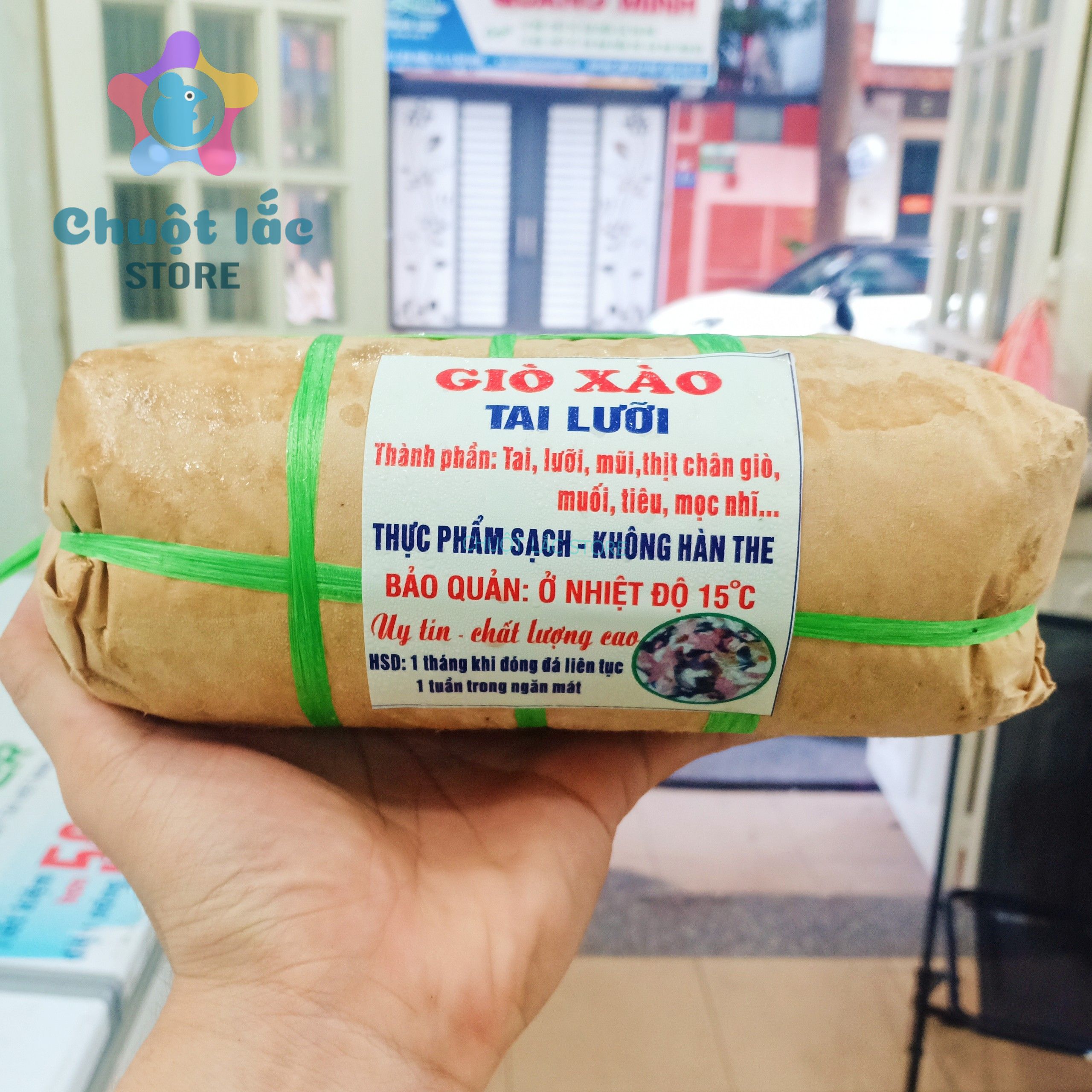Giao hàng tphcm- giò xào tai lưỡi giò thủ 1kg