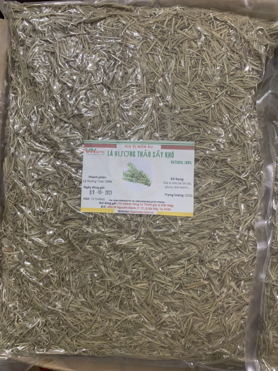Lá Hương Thảo Sấy(Dried Rosemary Leaves) Việt Hiệp
