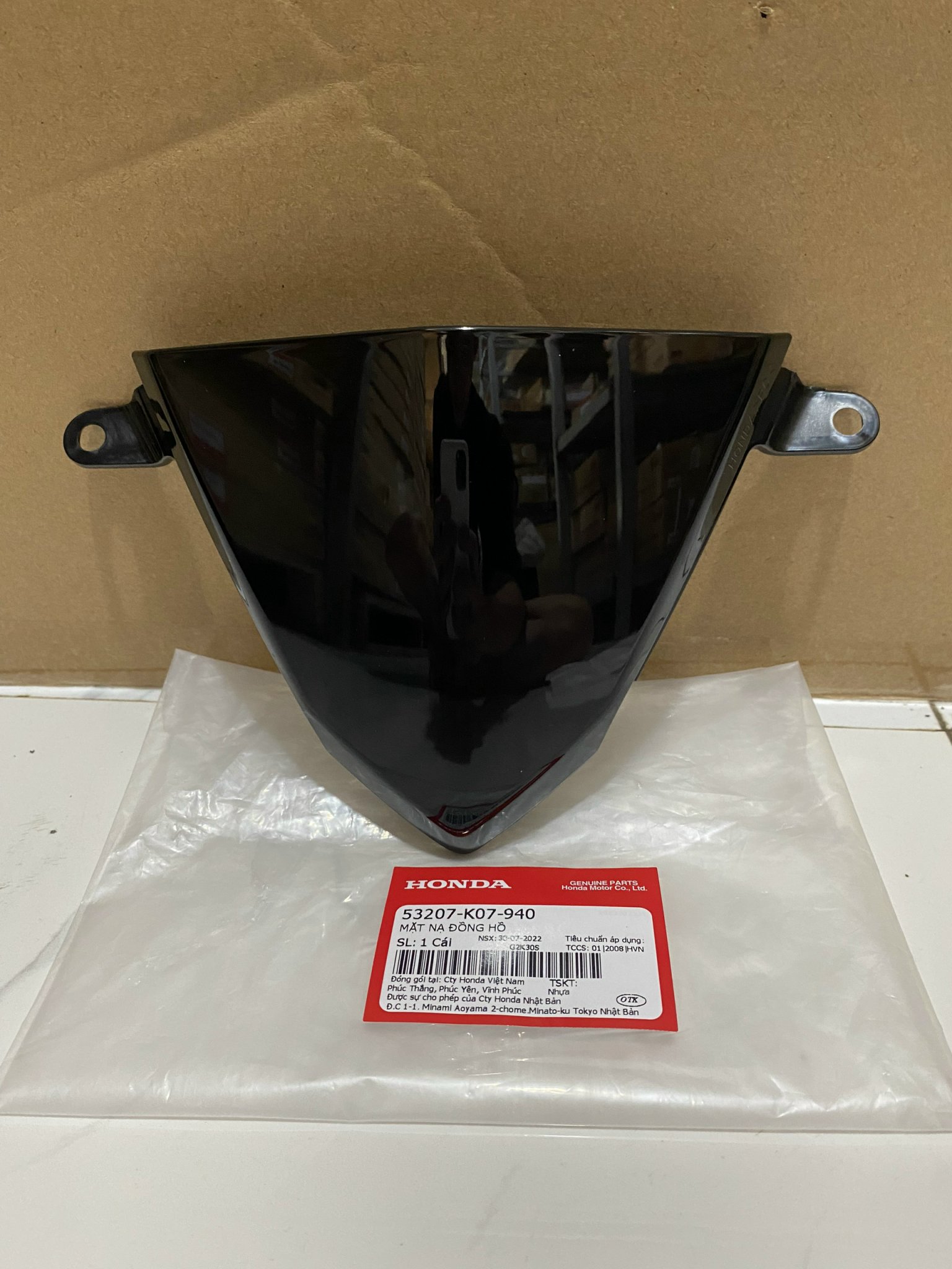 Mặt nạ đồng hồ ( ốp mào)  Wave RSX 110 2012-2013 ( 53207K07940)