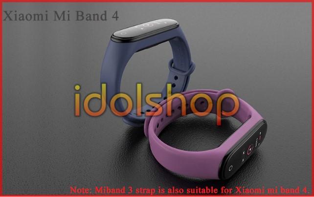 Dây đeo cao su dành cho Xiaomi Miband 4