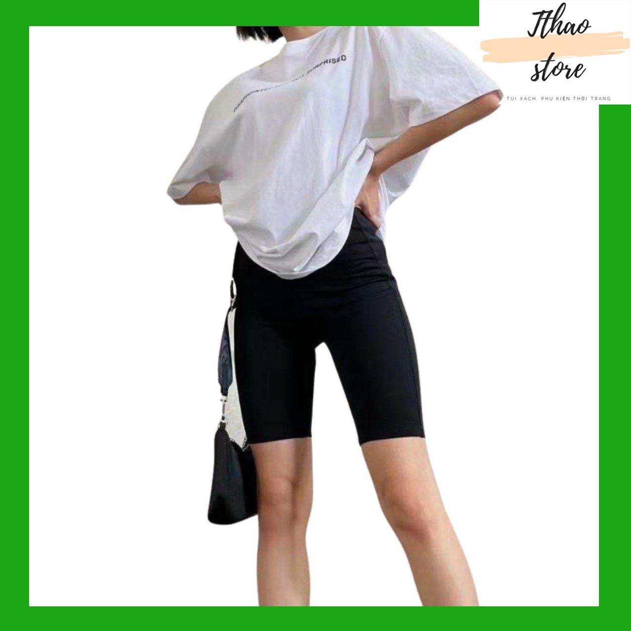 Pants ngố butt lifting high grade super beautiful, Super Swell scalloped