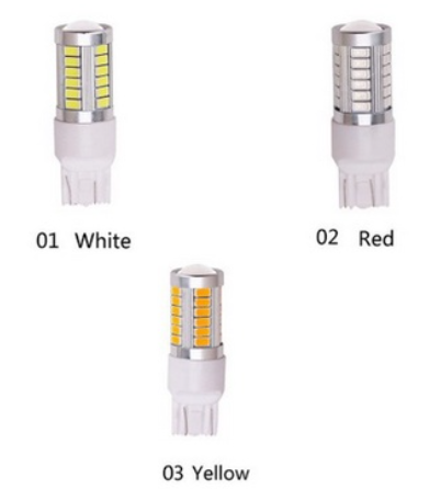 Đèn led lùi hậu đuôi phanh thắng chân t20 7443 7440 5630 cho xe hơi ô tô mazda 2 3 cx5 6 cx8 cx9 ford ranger sh
