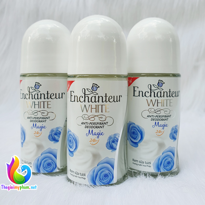 Lăn Khử Mùi Trắng Da Enchanteur Magic 50ml