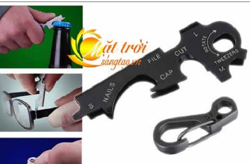 Móc khóa đa năng ôm chìa khóa Keytool EDC 8in1_