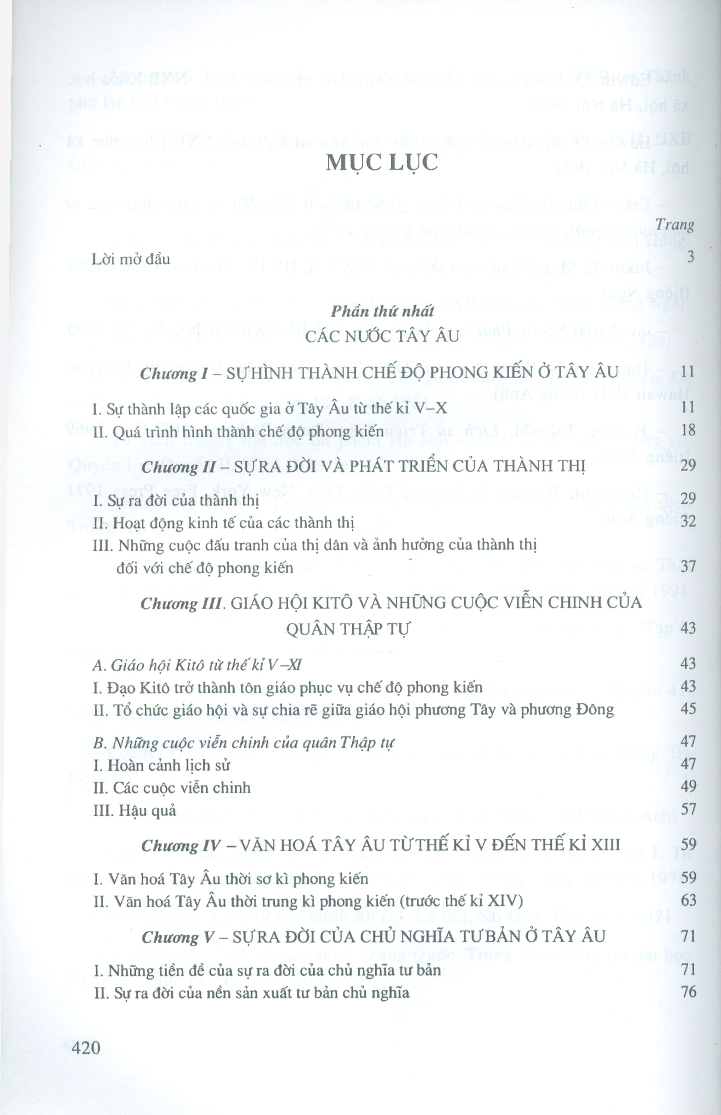 Lịch Sử Thế Giới Trung Đại