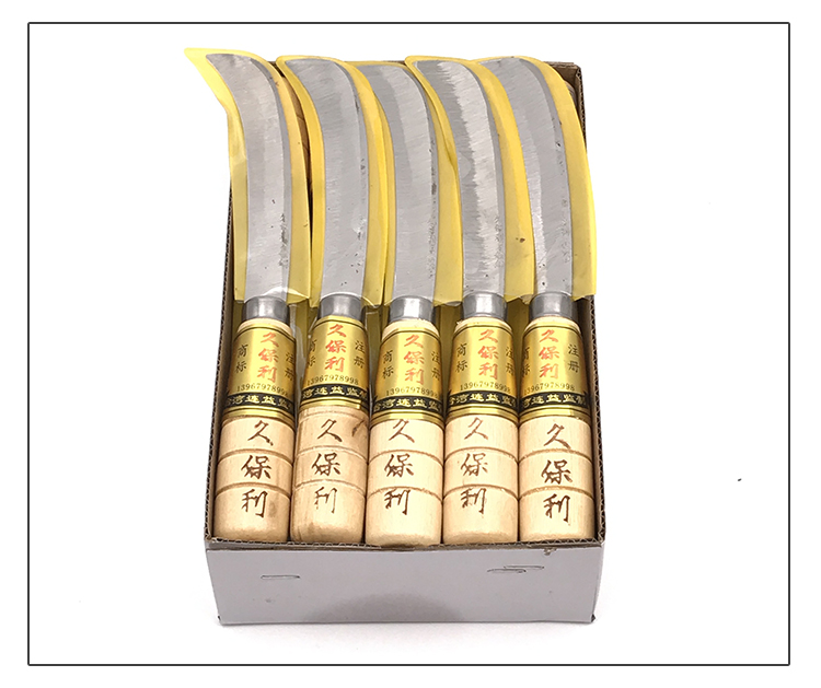 Dao cắt trái cán gỗ 25cm ( liềm cán gỗ trung) LV999