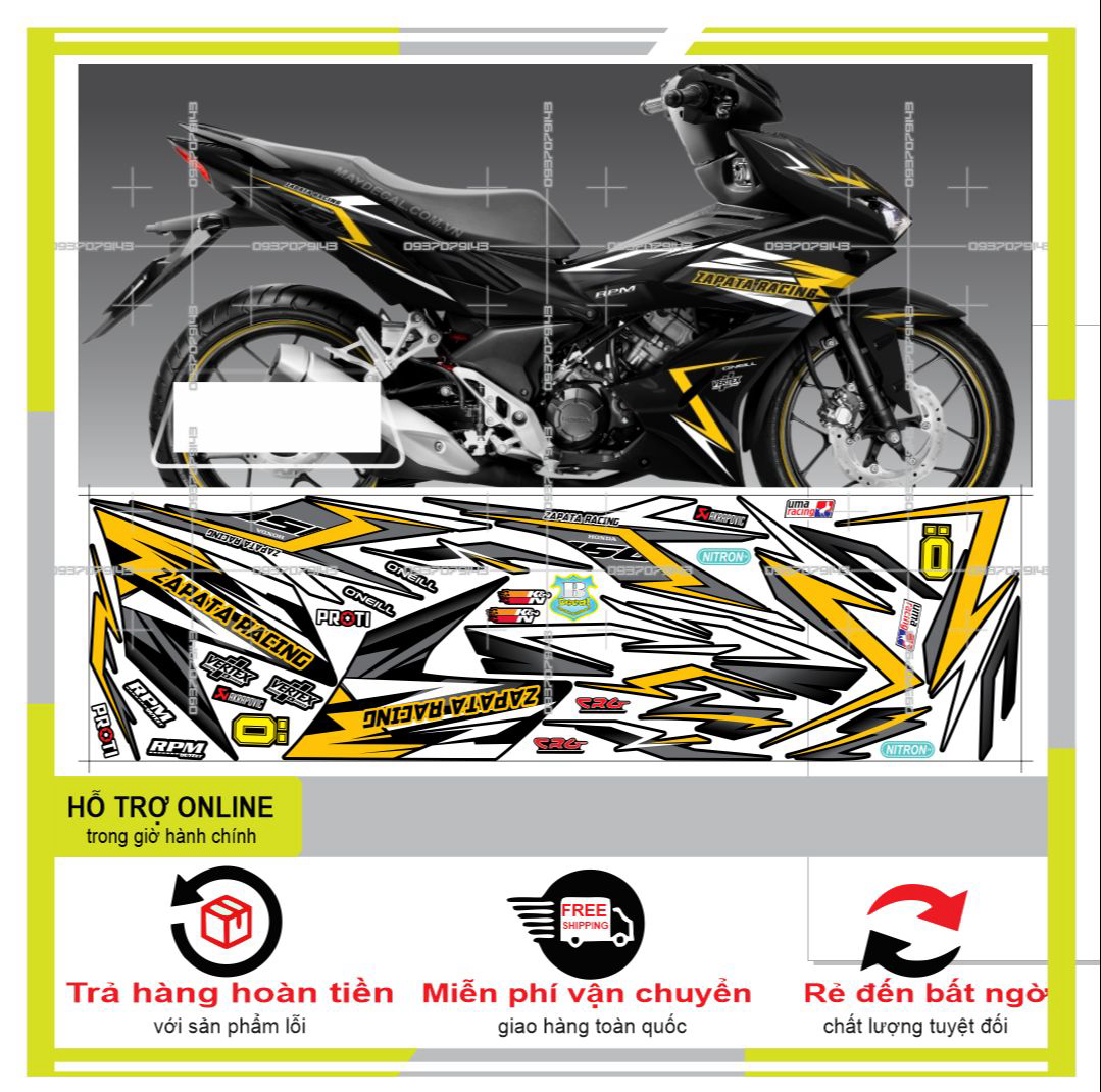 Tem rời winner x vàng đen 25227