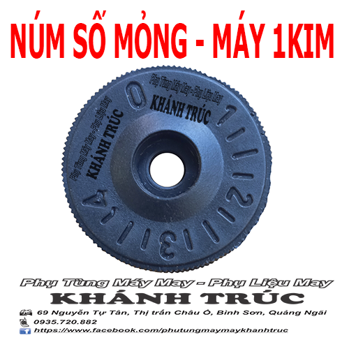 Núm số mỏng máy may công nghiệp 1kim