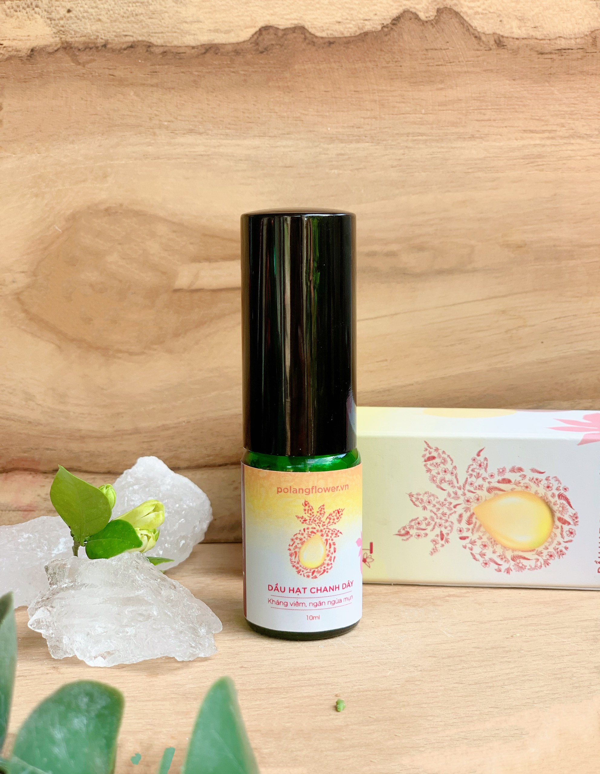 Dầu hạt chanh dây Pơ Lang 10ml Pơ Lang (100% Thiên nhiên - Ép lạnh nguyên chất từ hạt chanh dây)