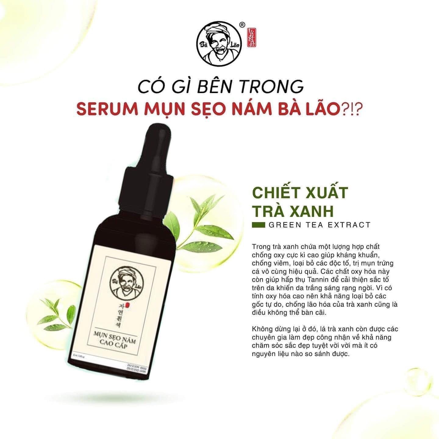 SERUM TÁI TẠO DA CAO CẤP BÀ LÃO