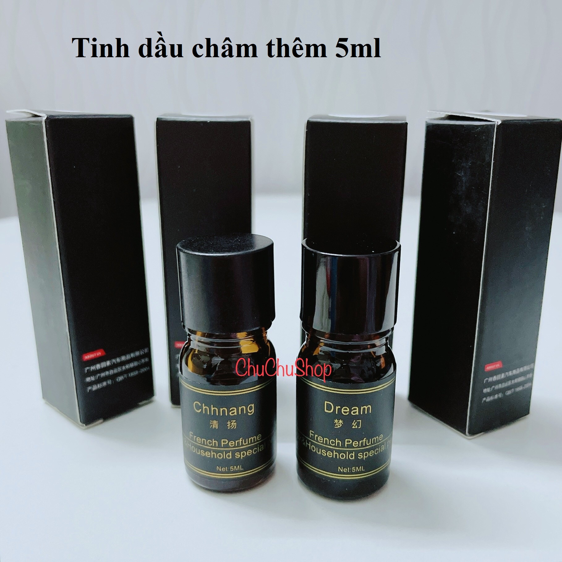[FREESHIP] - Nước hoa châm thêm loại 5ml tinh dầu (dùng cho các sản phẩm máy bay)