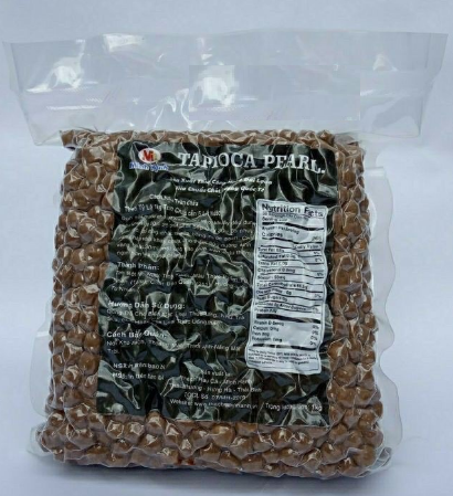 TRÂN CHÂU ĐEN/TRẮNG MINH HẠNH 1KG/GÓI - [Nguyên liệu trà sữa]