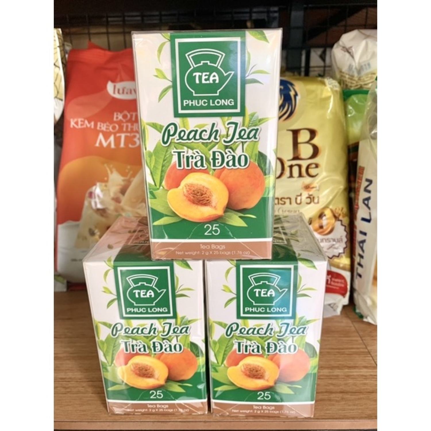 Trà Đào Phúc Long- (50gx25 gói)