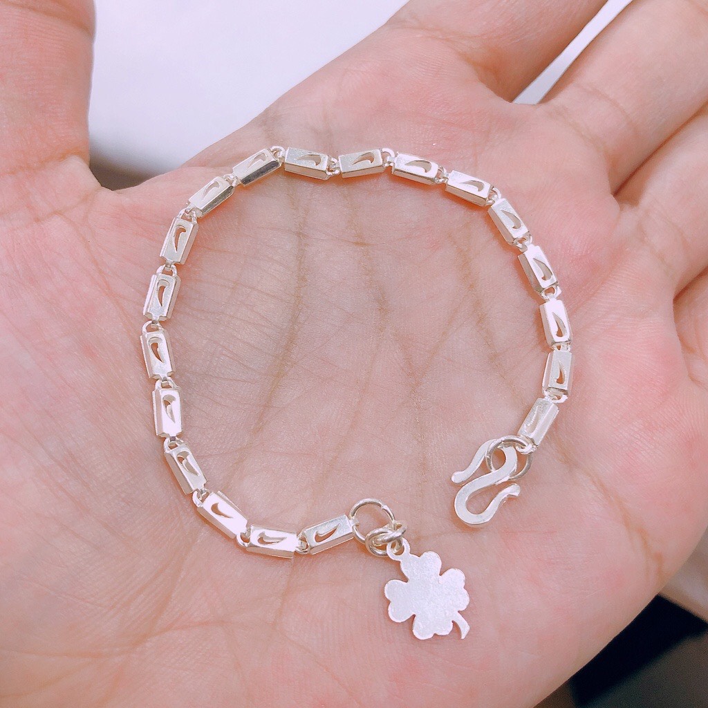 Lắc tay cho bé chuẩn bạc ta sáng đẹp - Kho sỉ bạc Nhất Linh