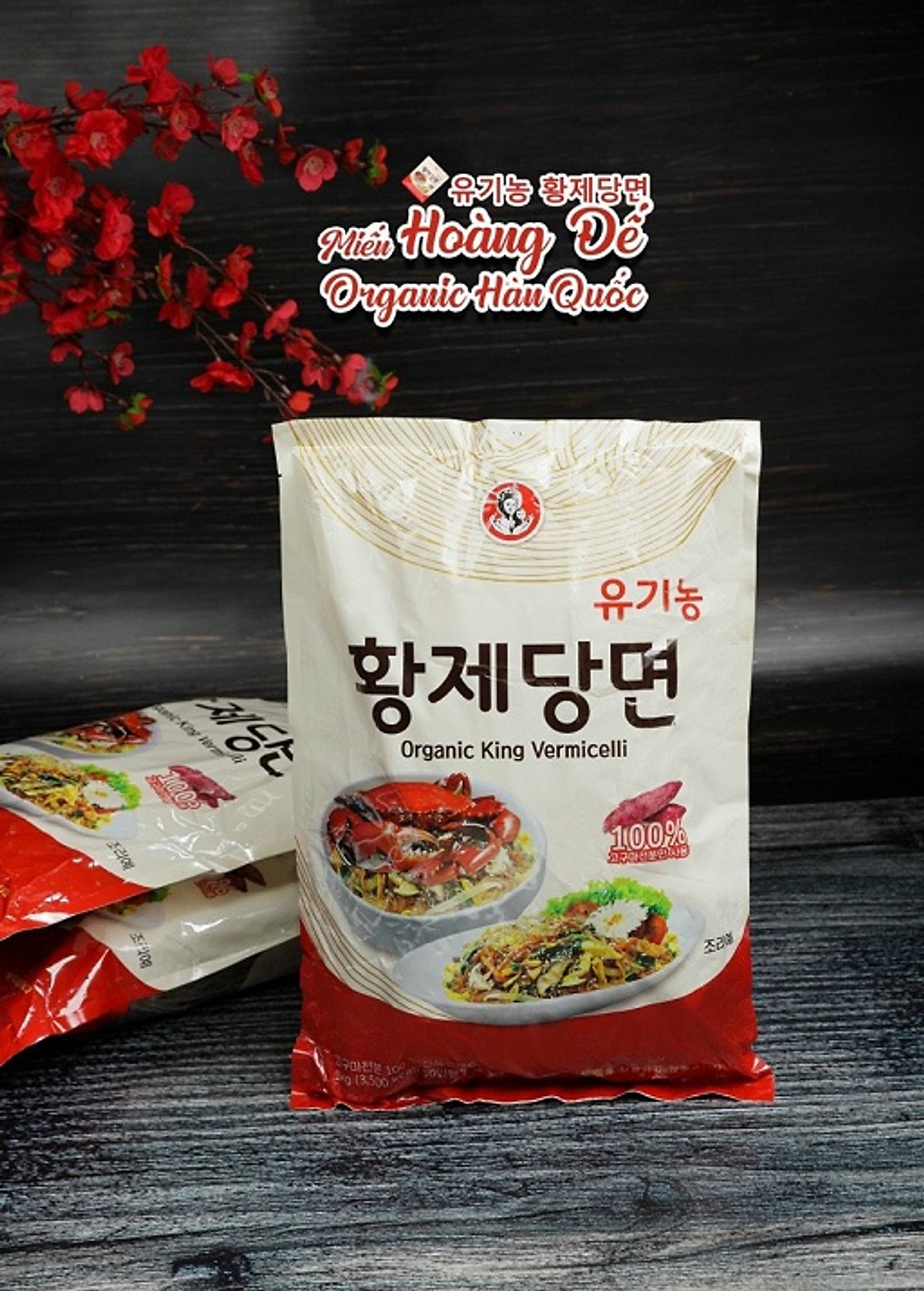 Miến Cua Hoàng Đế Hàn Quốc 1kg