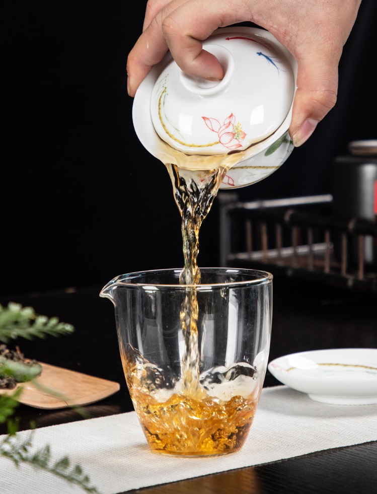 Chén Khải sứ trắng Bạch Định thấu quang 190 ml