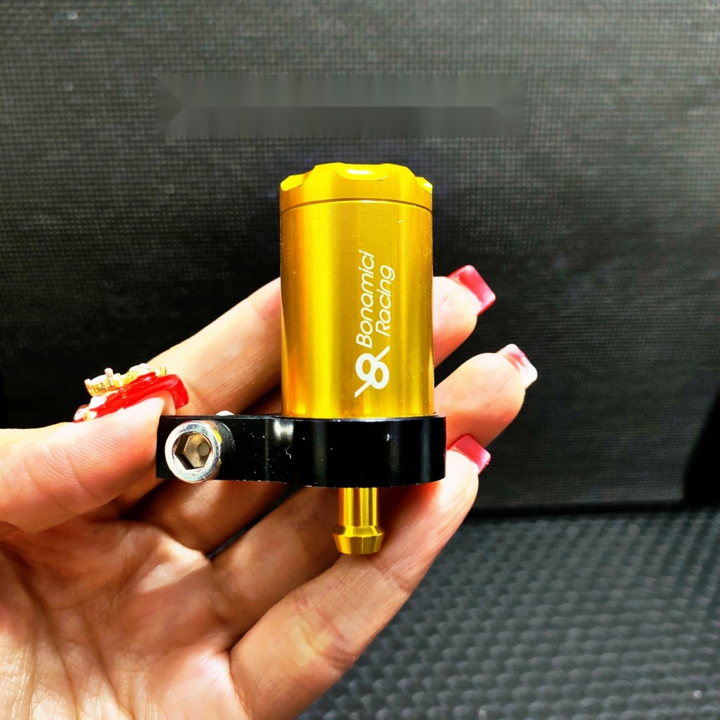Bình dầu bonamici nhôm cnc kèm pat