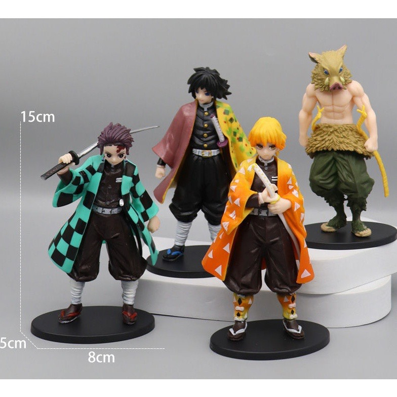 Mô hình anime manga Kimetsu No Yaiba Demon Slayer thanh gươm diệt quỷ figure anime tanjiro zenitsu
