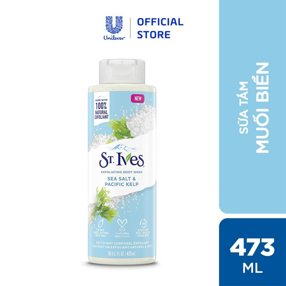 Sữa tắm dưỡng da St.Ives Muỗi Biển 473ml