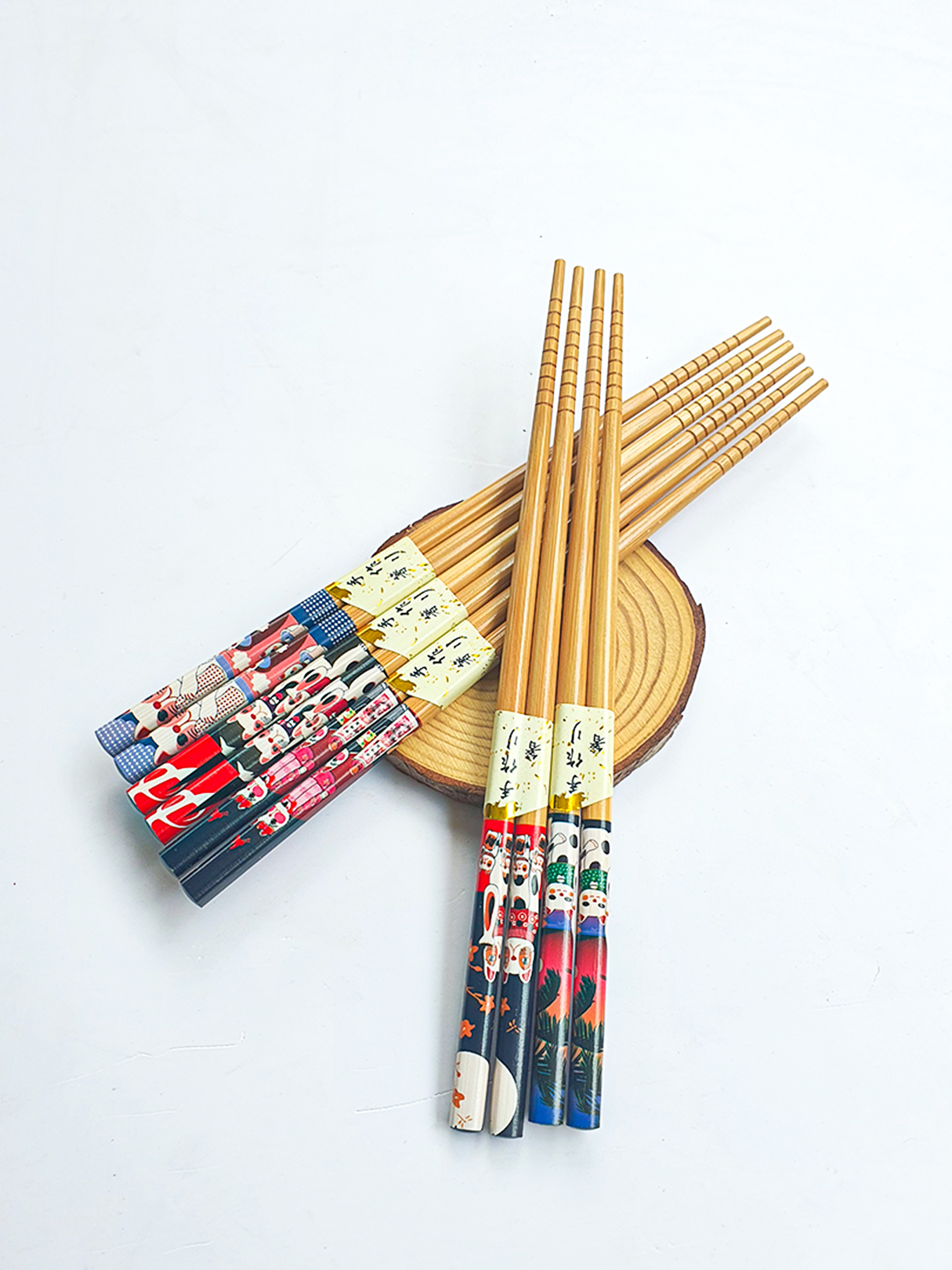 Đũa Tre Nhật Bản Vỉ 5 Đôi Kokusai NDCK-05C