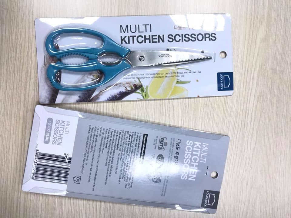 Kéo cắt thực phẩm đa năng Lock&lock F00097