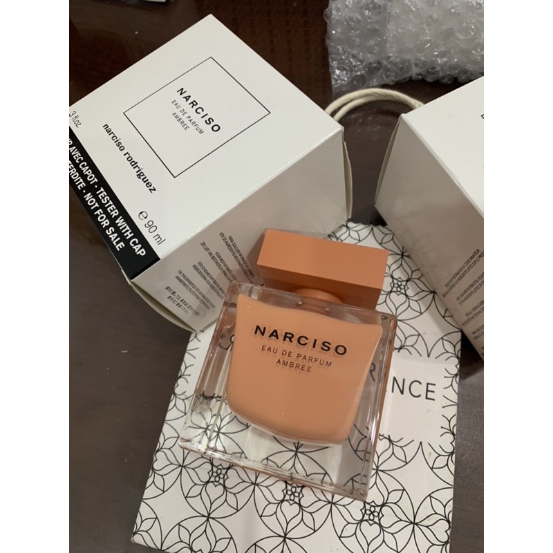 Nước hoa nữ tester Narciso Ambree edp 90ml (tester hộp như hình)