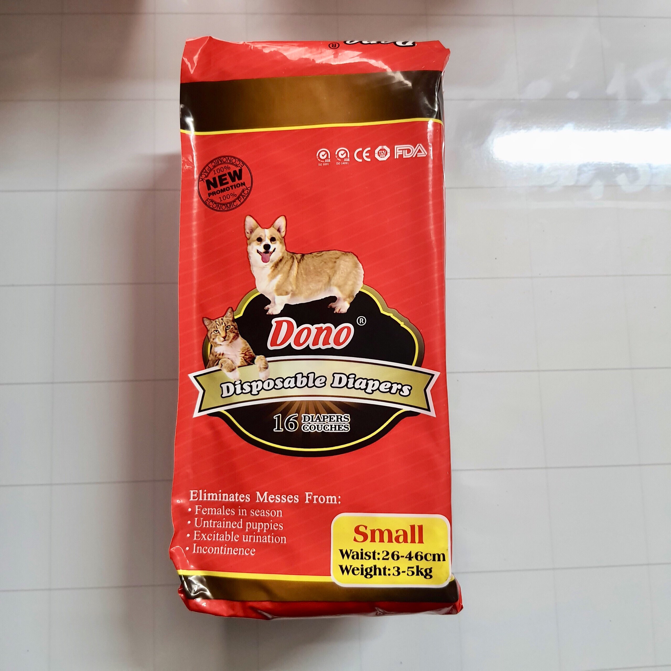 Bỉm Chó Cái Dono, Hàng Nhập Khẩu Chất Lượng Cao, Bỉm Dành Cho Chó Cái
