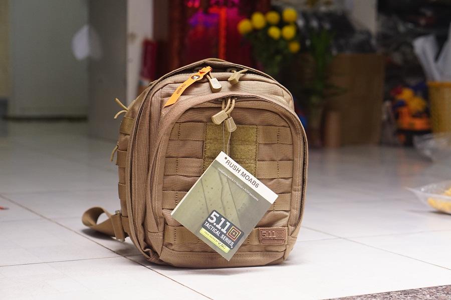 [HCM]Balo một quai 511 Tactical Moad 6.(Combo tặng kèm Pact dán 511)