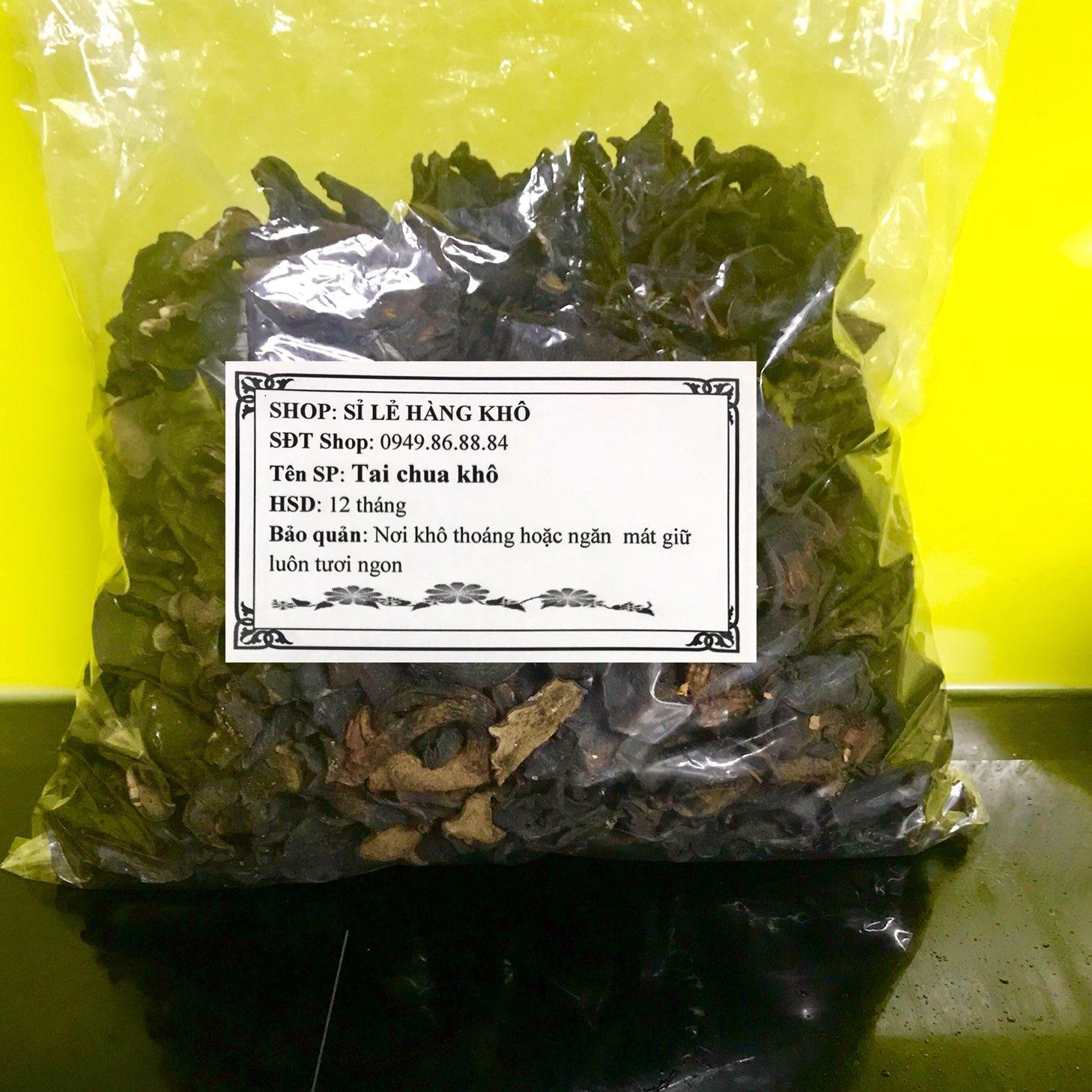 1kg Tai chua khô loại 1 không hạt