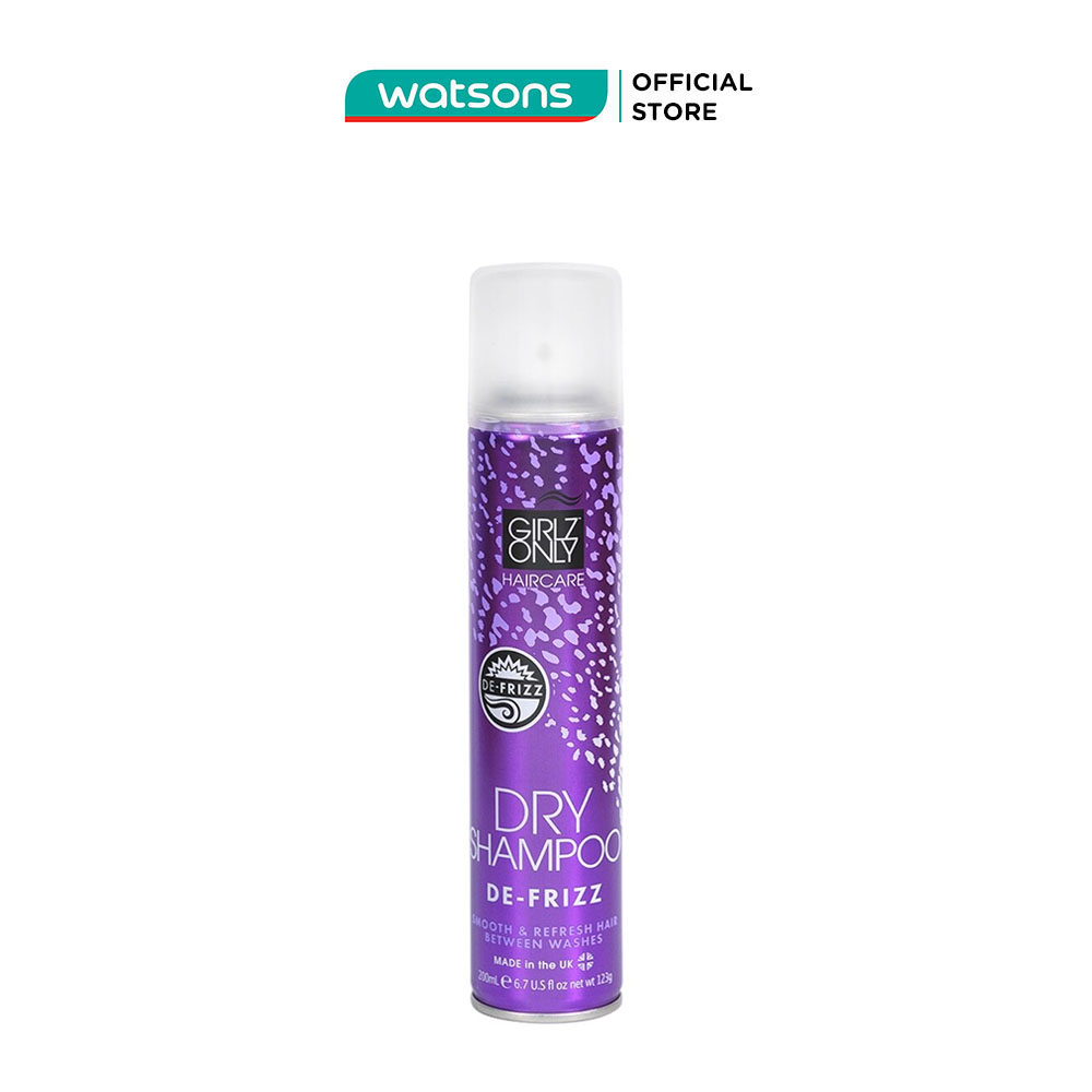 Dầu gội khô girlz only de-frizz 200ml