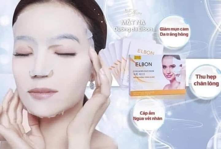 1 hộp mặt nạ elbon hàn quôc 10 miếng