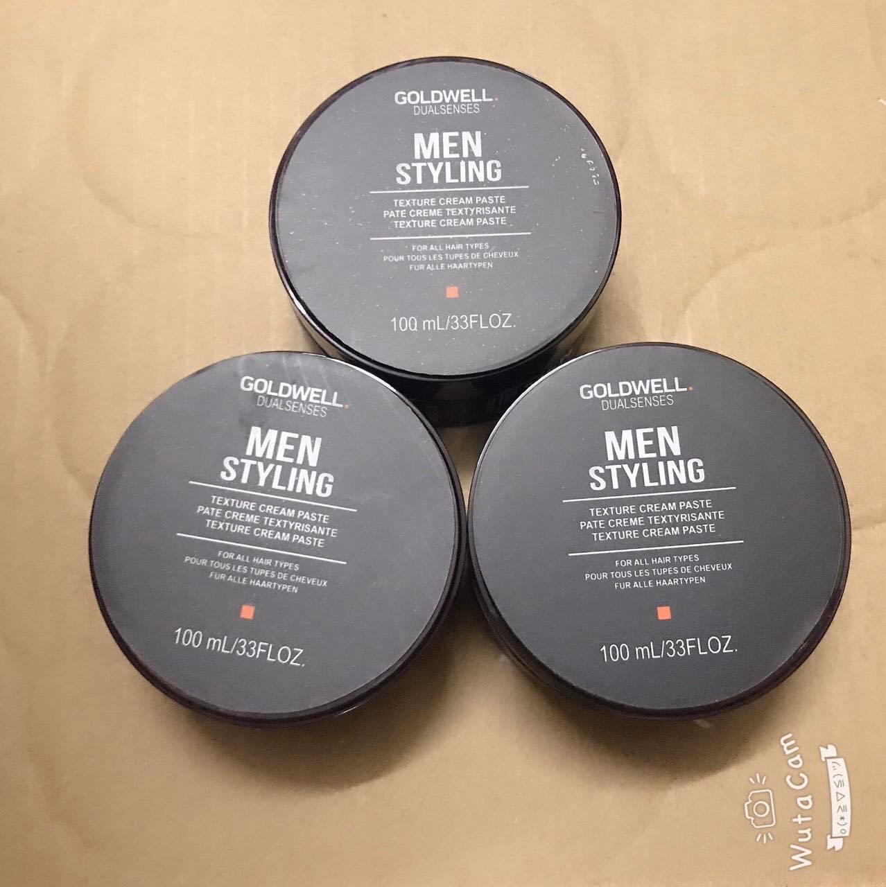 [ Tặng Lược ] Sáp Vuốt Tóc Nam Gold Well Men Styling 100ml