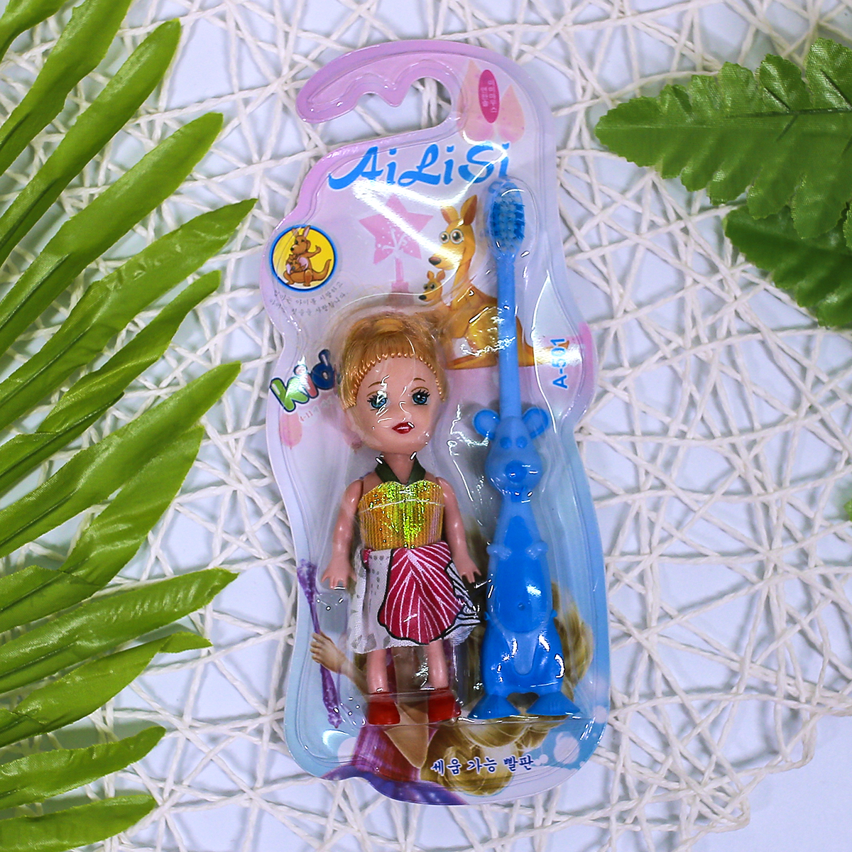 ⛔GIADUNGHOALONG⛔ Bàn chải cho bé (TẶNG BÚP BÊ)