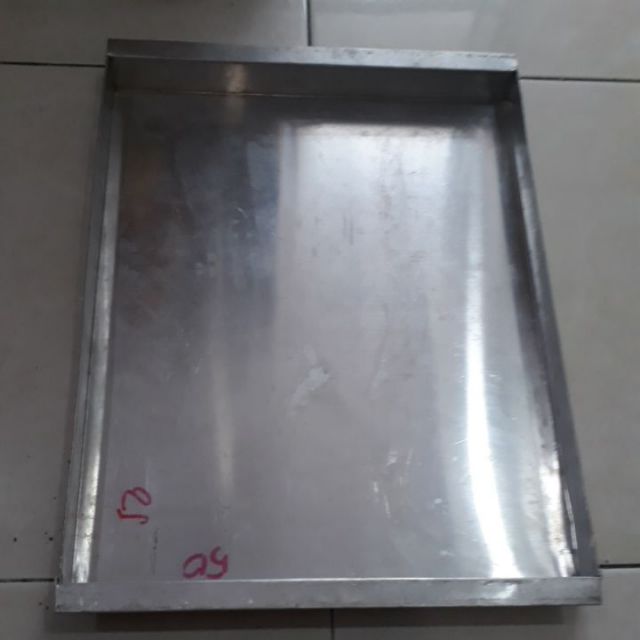 Khay nướng trơn lò sanaky gia công, liên hệ qua ô chat để được tư vấn size khay phù hợp
