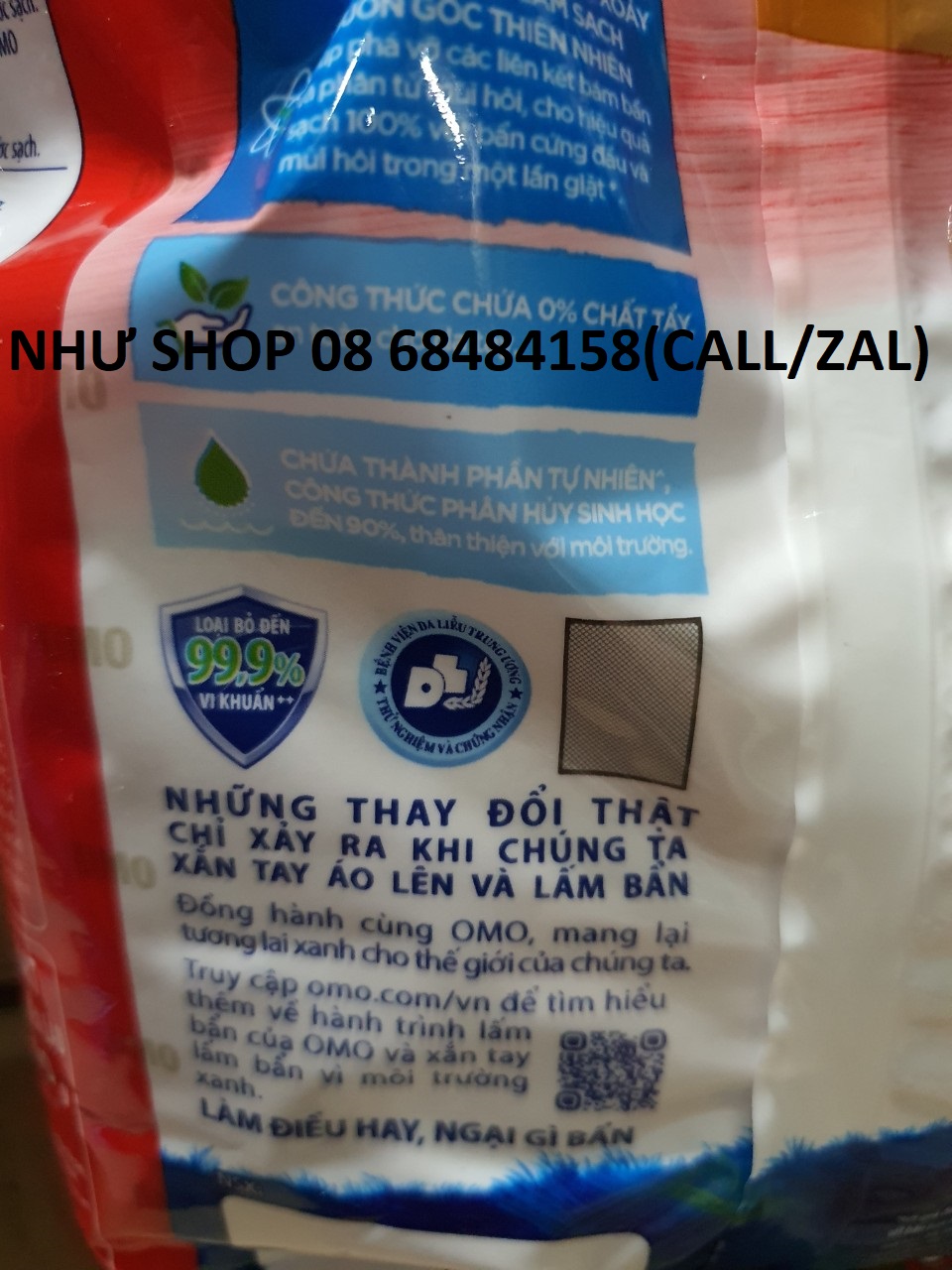 BỘT GIẶT OMO COMFORT 700G