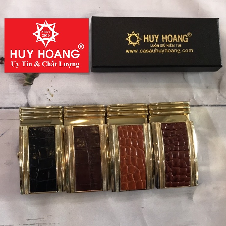 Đầu khóa mặt da cá sấu 4P nhiều loại nhiều màu HK9217-18-19-20-21-22-23-24