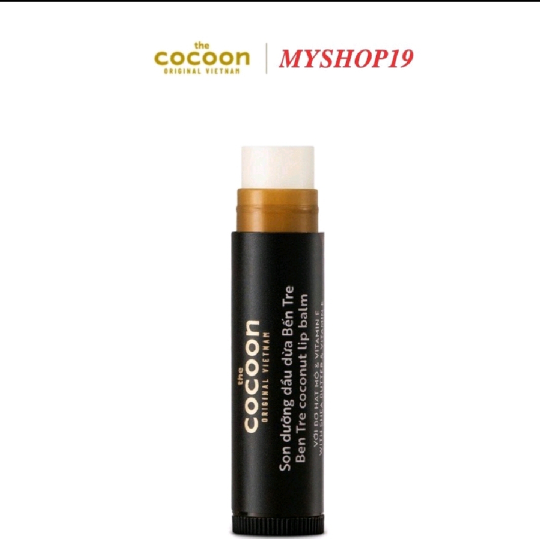 Son Dưỡng Dầu Dừa Bến Tre Cocoon 5g