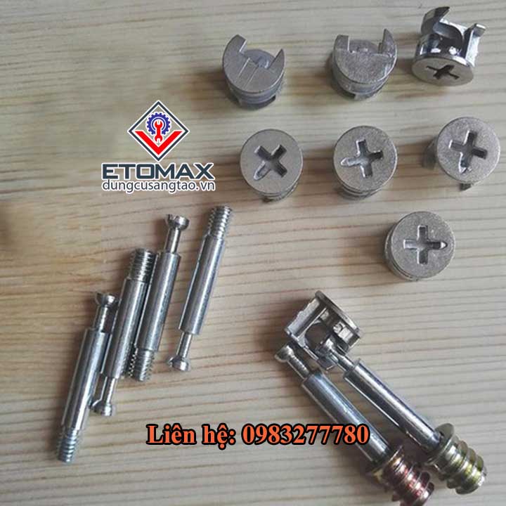 Bộ 50 chốt liên kết ốc cam
