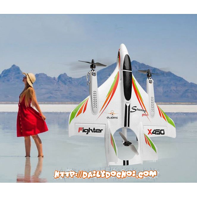 CB18 MÁY BAY CÁNH BẰNG 3 ĐỘNG CƠ XK X450