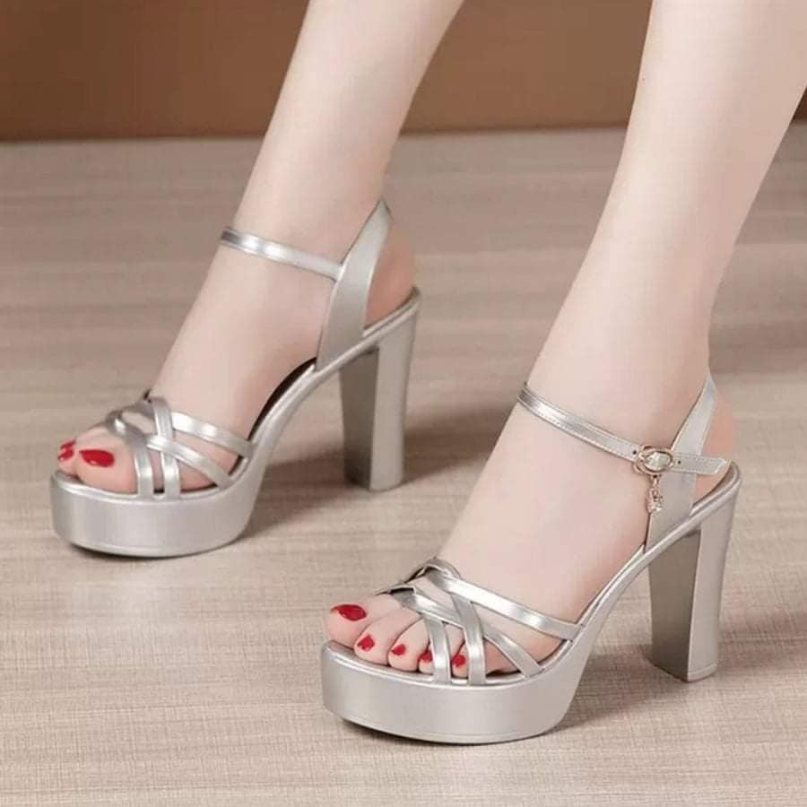 SANDAL CAO GÓT NÚT THẮT 10P HOT HOT
